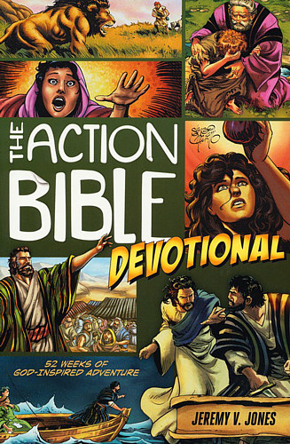 The Action Bible Devotional: 52 Weeks of God-Inspired Adventure Jeremy V. Jones , Sergio Cariello (Illustrator) - Image 3