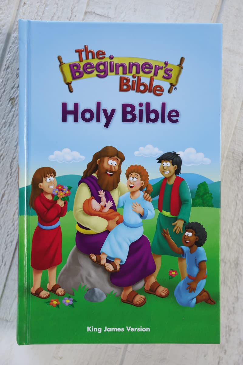KJV, The Beginner's Bible Holy Bible, Hardcover: King James Version, the Beginner’s Bible, Reference Edition, Giant Print - Image 3