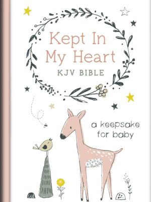 Kept in My Heart KJV Bible [Coral Woodland]