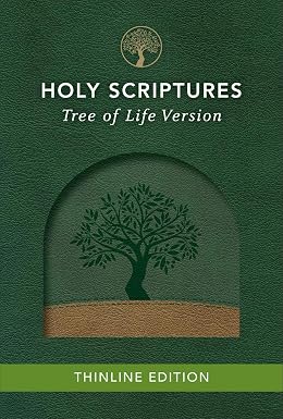 TLV Thinline Bible, Holy Scriptures, Grove/Sand, Tree Design Duravella - Image 4