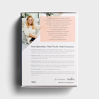 Candace Cameron Bure - One Step Closer - NLT Bible - Warm Grey Cloth Over Board - Image 6