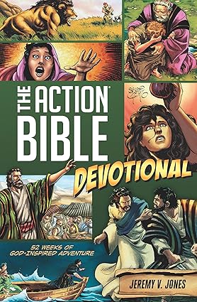 The Action Bible Devotional: 52 Weeks of God-Inspired Adventure Jeremy V. Jones , Sergio Cariello (Illustrator) - Image 5
