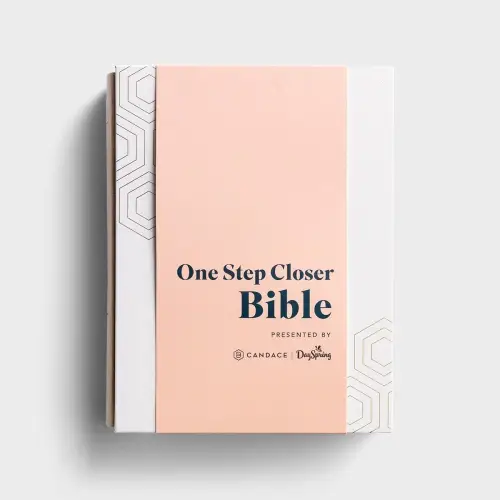 Candace Cameron Bure - One Step Closer - NLT Bible - Warm Grey Cloth Over Board - Image 3