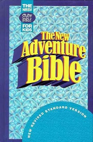 The New Adventure Bible Nrsv Study Bible for Kids By Zonderva - Image 7