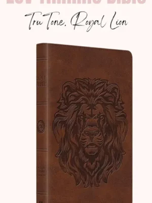 ESV Thinline Bible: English Standard Version Thinline Bible, Royal Lion, Trutone