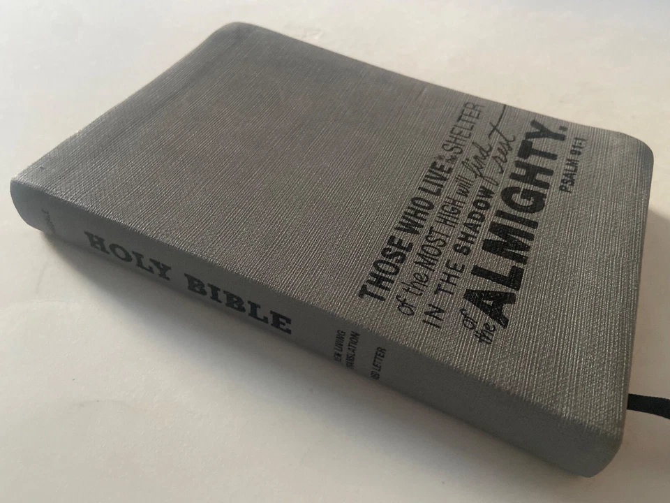 Holy Bible: New Living Translation, Psalm 91 Charcoal, Leatherlike, Teen Slimline - Image 15