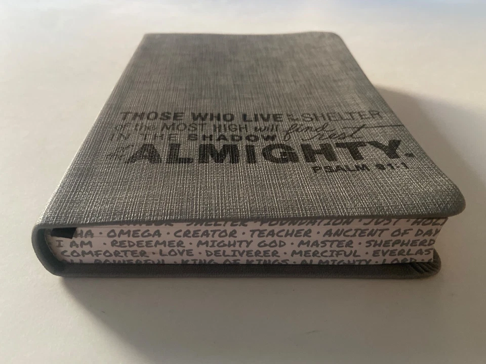Holy Bible: New Living Translation, Psalm 91 Charcoal, Leatherlike, Teen Slimline - Image 17